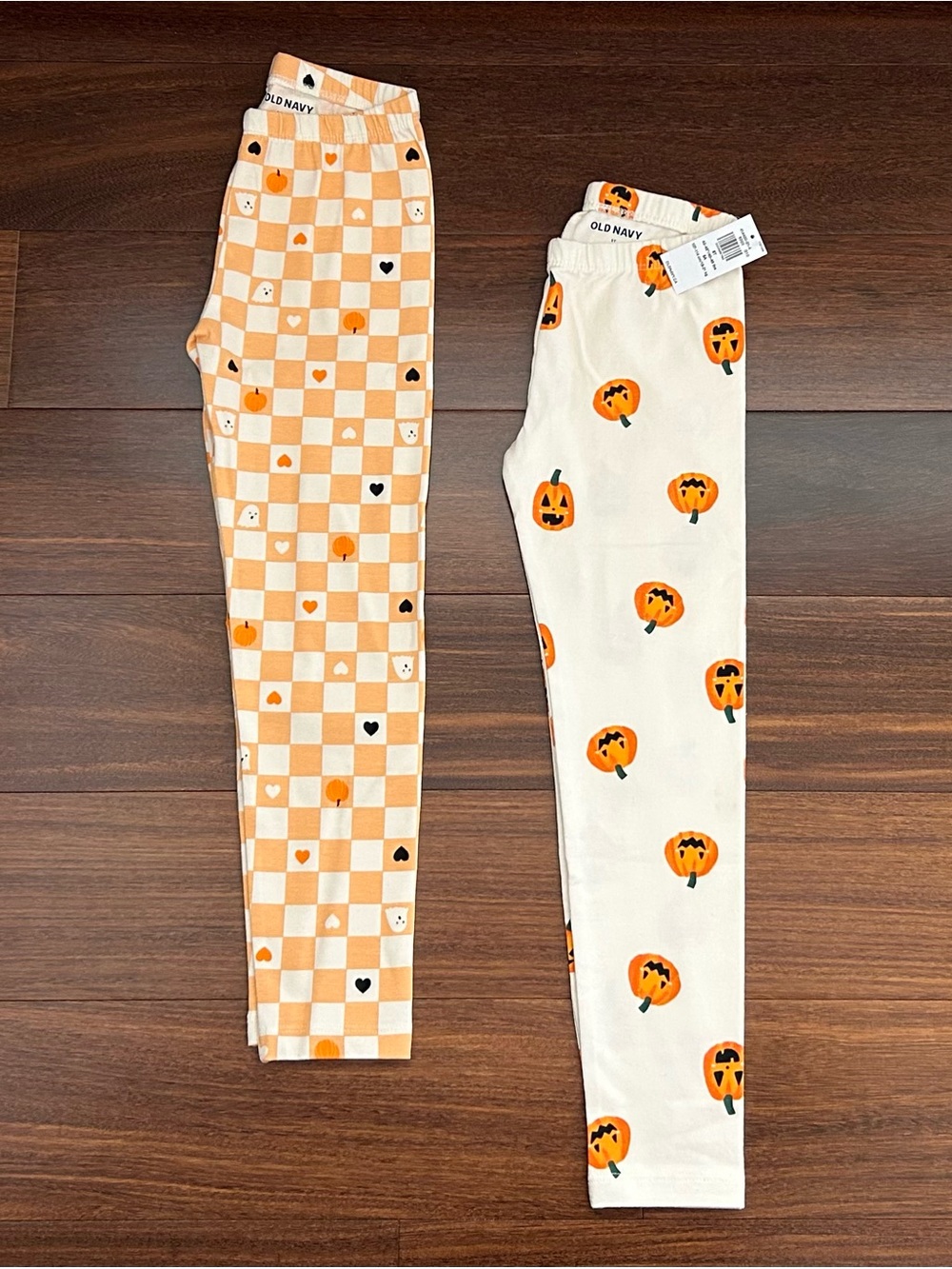 BNWT Old Navy Kids Pumpkin Print Leggings